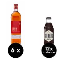 6 x John Barr Finest + 12 x  Goldberg Cola zadarmo