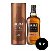 6 x  Jura 12 Y.O. Single Malt Whisky, GIFT