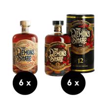 6 x  The Demon's Share + 6 x The Demon's Share Rum 12 Y.O., GIFT