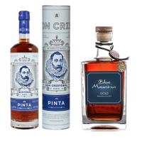 Blue Mauritius Gold Rum + Ron Cristóbal Pinta 6-8 Y.O., GIFT