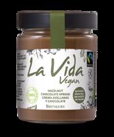 La Vida Vegan  Čokoládovo - lieskovooriešková nátierka 270 g BIO